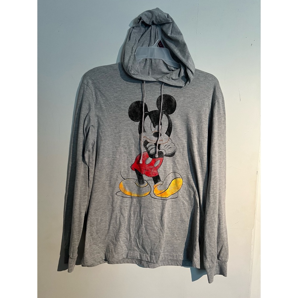 Disney Mens‎ medium grumpy mickey mouse hoodie